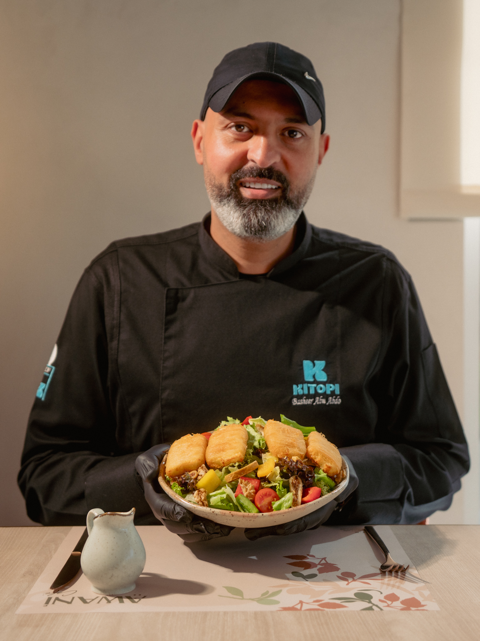 Crispy Halloumi Salad