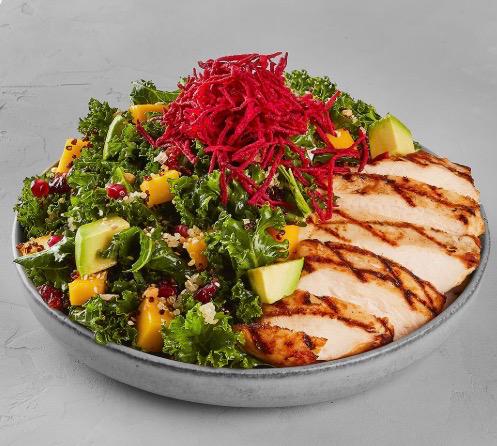 Light Chicken Kale Salad