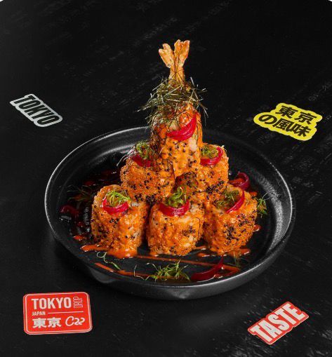 Volcano Shrimp Roll – Signature Creation