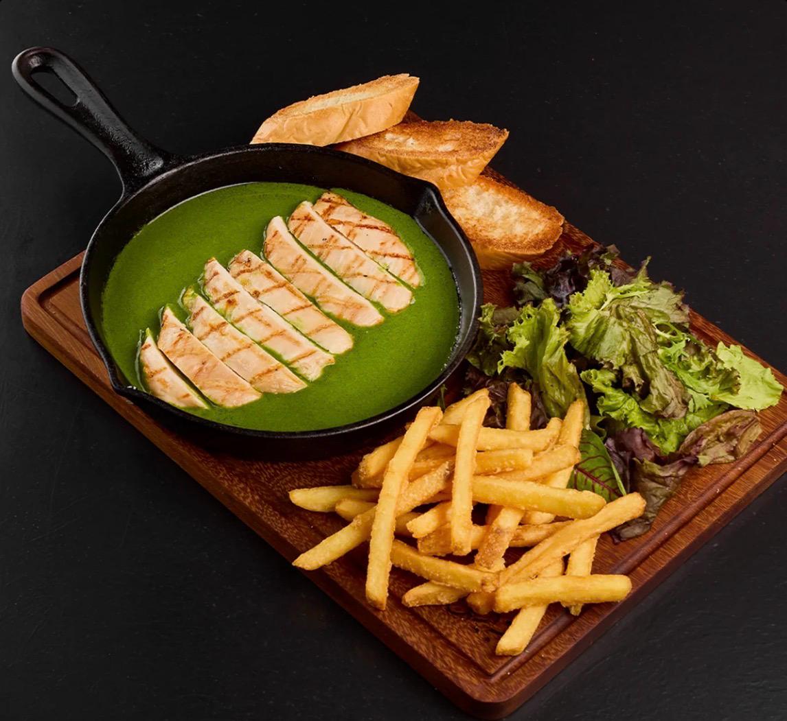 Chicken & Fries Skillet
